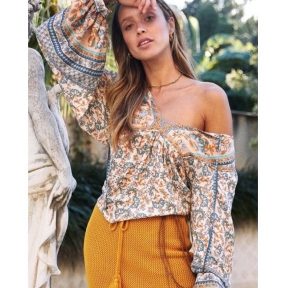 Boho/Gypsy Print Blouse - Picture 2 of 7